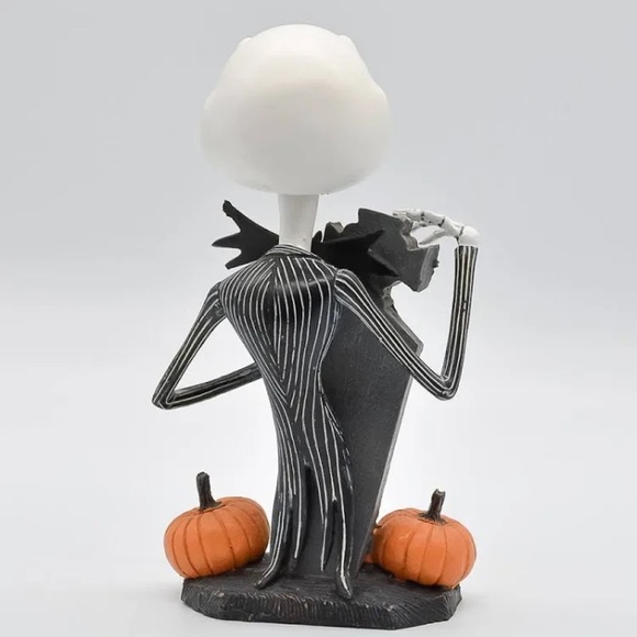 Scary Jack Skellington Headknocker Nightmare Before Christmas bobble Head NEW - Picture 2 of 8
